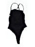 Unbranded Solid Black One Piece Swimsuit Size S - photo 2