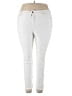 So Slimming by Chico's Hearts White Jeans Size XL Plus (3) - photo 1