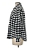 Peloton 100% Cotton Checkered-gingham Black Long Sleeve Button-Down Shirt Size M - photo 5