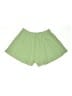 Gomorn 100% Polyester Solid Green Shorts Size 8 - 10 - photo 2