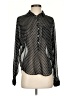 Dex 100% Polyester Polka Dots Black Long Sleeve Blouse Size S - photo 1