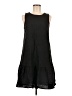 Anko Solid Black Casual Dress Size 6 - photo 1