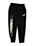 Puma Graphic Black Sweatpants Size S (kids) - photo 1