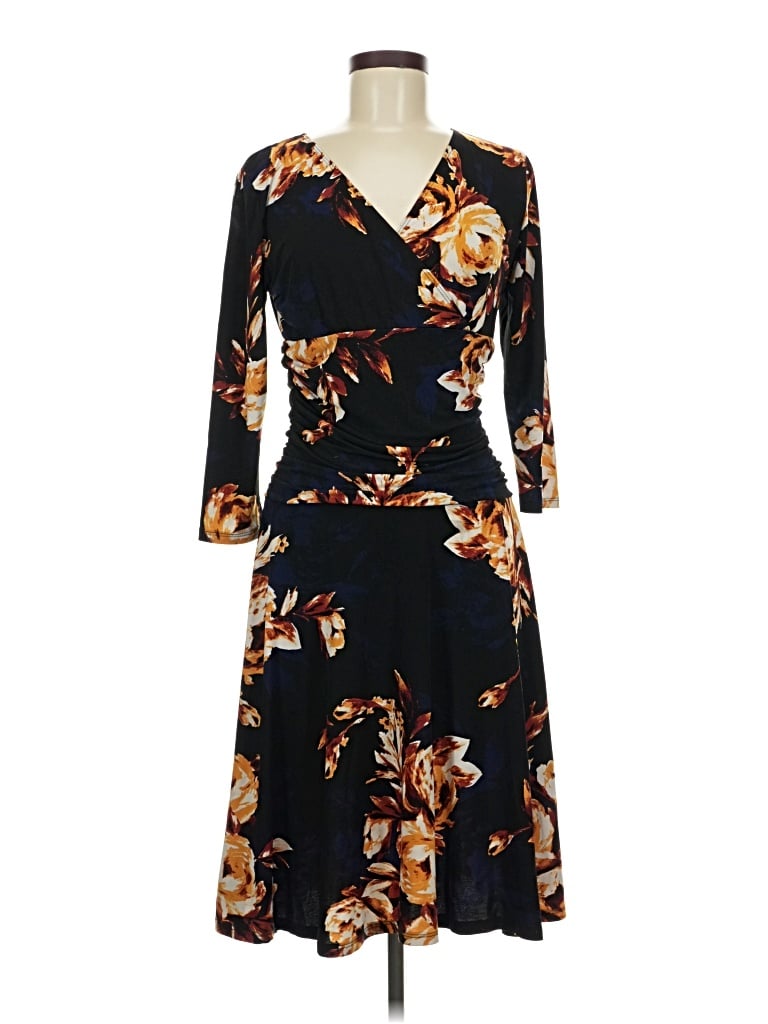 Pre-owned Rekucci Casual Dress In Black