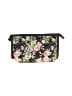 Unbranded Floral Black Makeup Bag One size - photo 1