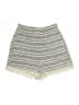 Zara Stripes Gray Shorts Size XS - photo 1