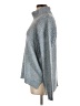Evolution by Cyrus 100% Polyester Silver Blue Turtleneck Sweater Size L - photo 5