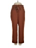 Ann Taylor LOFT 100% Polyester Brown Casual Pants Size XS - photo 1