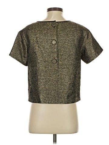 Lafayette 148 New York Short Sleeve Top (view 2)