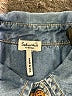 Splendid Blue Sleeveless Button-Down Shirt Size XS - photo 7