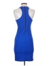 Leith Solid Blue Cocktail Dress Size S - photo 2