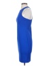 Leith Solid Blue Cocktail Dress Size S - photo 5