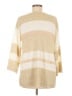 Soft Surroundings Stripes Ivory Pullover Sweater Size M - photo 2