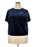 Forever 21 Plus Blue Short Sleeve Top Size 2X - photo 1