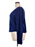 Forever 21 Plus 100% Polyester Blue Long Sleeve Blouse Size 2X - photo 5