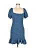 Bibi 100% Polyester Blue Casual Dress Size M - photo 1