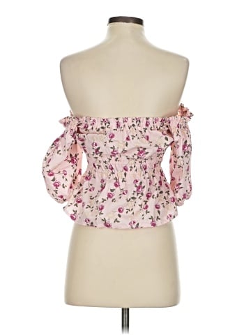 Celebrity Pink 3/4 Sleeve Blouse (view 2)