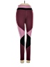 Nike Color Block Burgundy Active Pants Size S - photo 1