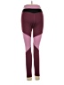 Nike Color Block Burgundy Active Pants Size S - photo 2