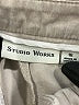 Studio Works Solid Ivory Casual Pants Size 16 - photo 7