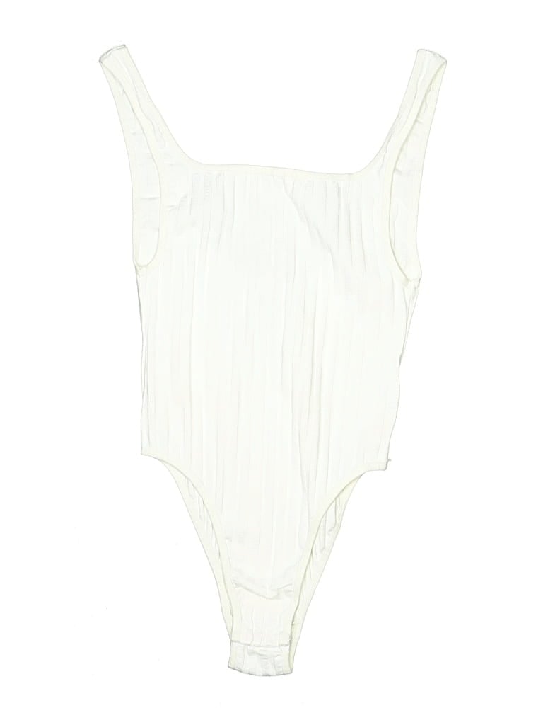 Pre-owned Polly Bodysuit In White