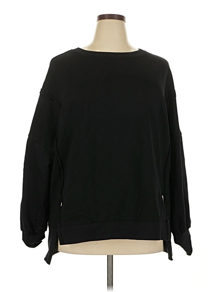 Pre-owned Trendy Queen Sweatshirt In Black