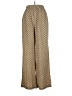 Shein Print Gold Casual Pants Size 4 - photo 1