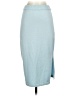 Unbranded Solid Blue Casual Skirt Size S - photo 1