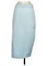Unbranded Solid Blue Casual Skirt Size S - photo 2