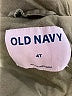 Old Navy 100% Cotton Solid Green Jacket Size 4T - photo 3