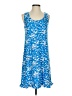 Unbranded Print Blue Casual Dress Size S - photo 1