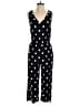 Old Navy 100% Rayon Polka Dots Black Jumpsuit Size S - photo 1