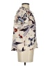 Caballero 100% Viscose Floral Ivory Short Sleeve Blouse Size XS - photo 4