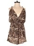 Michael Costello X Revolve Animal Print Brown Romper Size S - photo 1