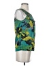 Odille 100% Polyester Green Sleeveless Blouse Size 0 - photo 4