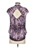 Heartloom 100% Polyester Purple Short Sleeve Blouse Size S - photo 2