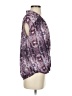 Heartloom 100% Polyester Purple Short Sleeve Blouse Size S - photo 4