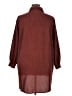 Assorted Brands 100% Polyester Burgundy 3/4 Sleeve Blouse Size EU 46 / US 16 - photo 2