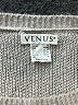 Venus 100% Acrylic Metallic Silver Pullover Sweater Size M - photo 6