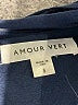 Amour Vert Solid Blue Jumpsuit Size S - photo 3
