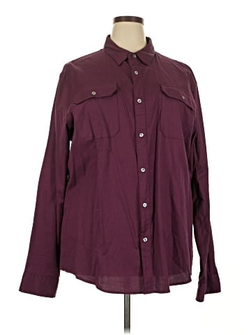 Apt. 9 Long Sleeve Button-Down Shirt (view 1)