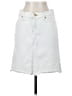 Assorted Brands 100% Cotton White Denim Skirt Size 2 - photo 1