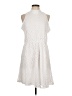 One World White Casual Dress Size L - photo 1