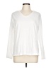 Lands' End White Long Sleeve T-Shirt Size L - photo 1
