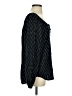 Just Living 100% Rayon Black Long Sleeve Blouse Size S - photo 4