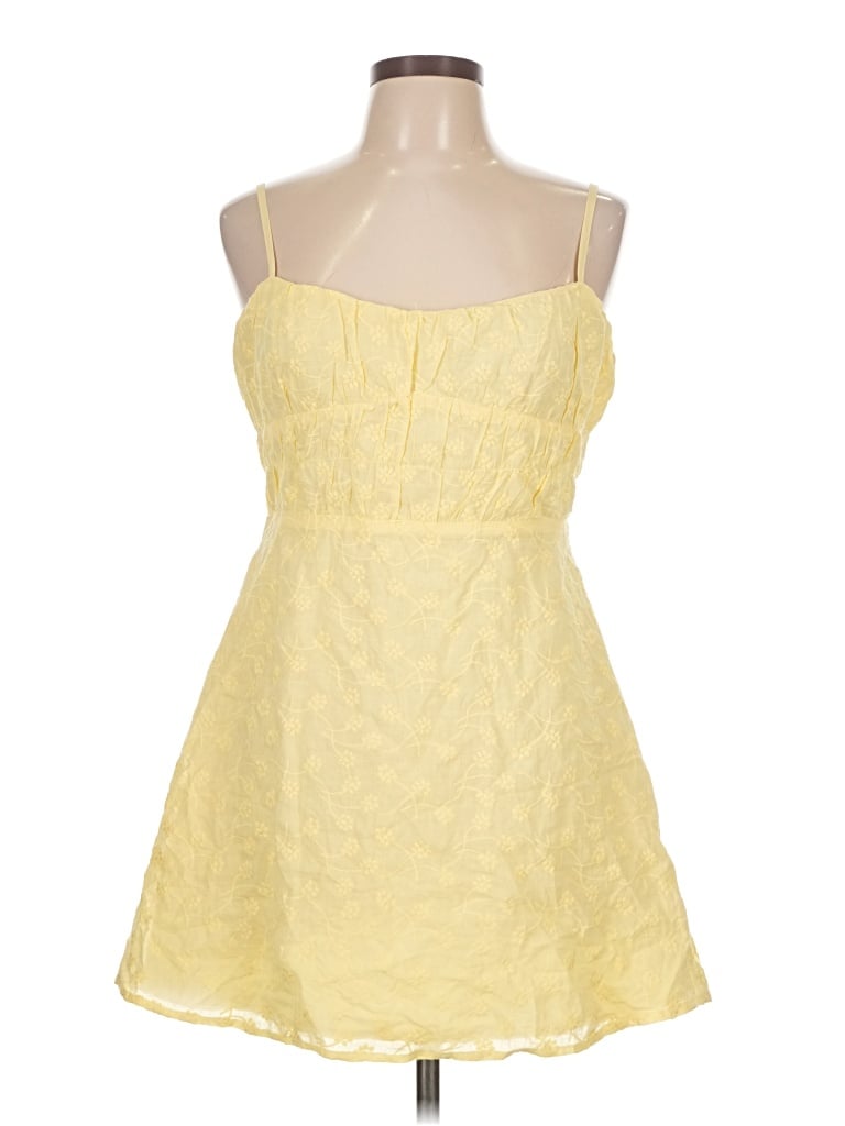 Pre-owned Princess Polly Cocktail Dress In Yellow