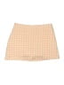 Zara 100% Polyester Houndstooth Pink Skort Size M - photo 2