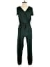 Prettygarden Solid Green Jumpsuit Size S - photo 1