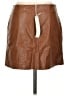 She + Sky Brown Faux Leather Skirt Size S - photo 2