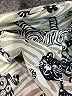 Gretchen Scott Designs 100% Cotton Animal Print Silver Black Long Sleeve Button-Down Shirt Size S - photo 7